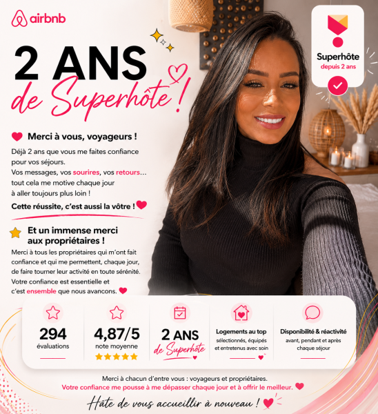 Deux années de Superhôte Airbnb : une belle reconnaissance, mais surtout une formidable aventure humaine
