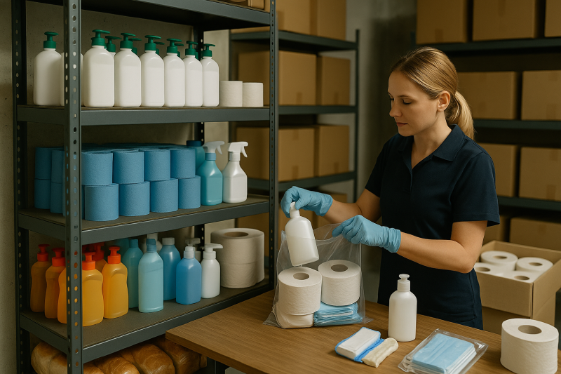 Fourniture des produits d’hygiène et de première nécessité