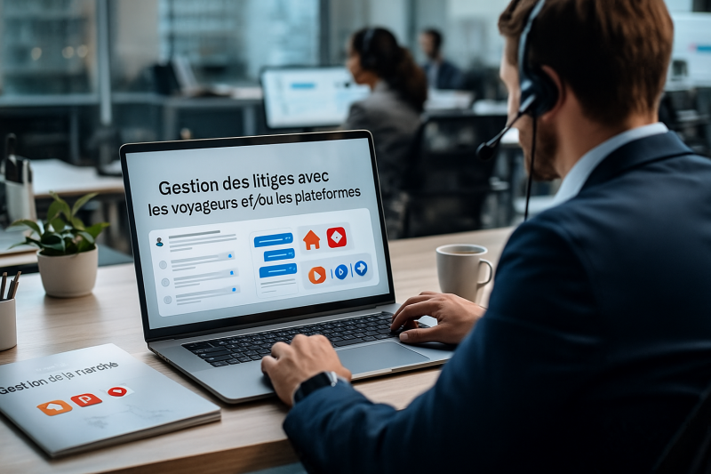 Gestion des litiges avec les voyageurs et/ou les plateformes